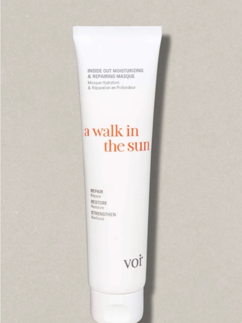 VOIR NEW a walk in the sun‎ Hair Moisturizing & Repair Masque 5.1 fl oz MSRP $26